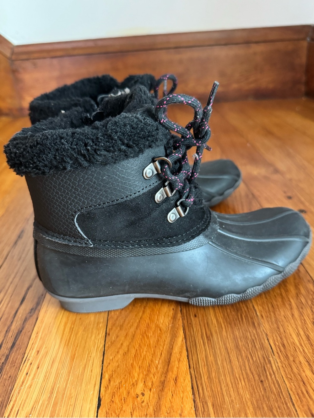 Sperry Alpine Saltwater Kids Duck Boots – Size 3